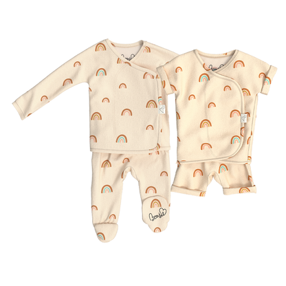 Baby Bundle - Little Wishes Footie + Romper