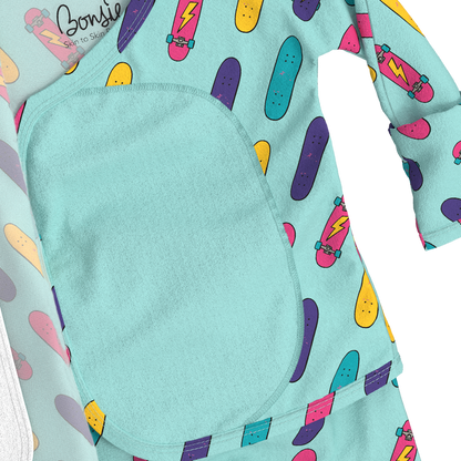 Baby Bundle - Tiny Tricks Footie + Romper