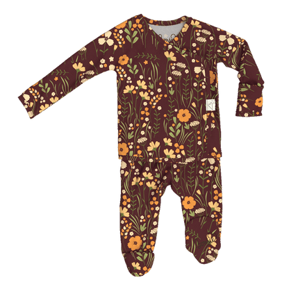 Baby Bundle Footie - Autumn Meadow + Lil Stompers