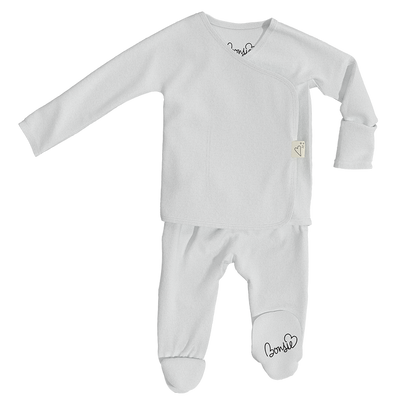 Baby Bundle Footie - Milk + Stars Twin Pack