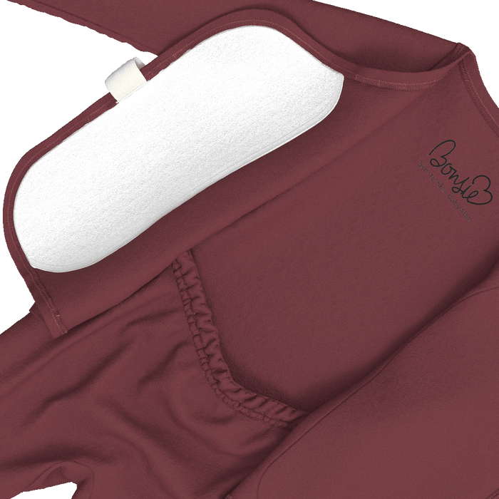 Baby Bundle Footie - Mulberry + Lil Stompers