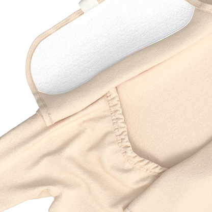 Baby Bundle Footie - Oat + Toffee Twist
