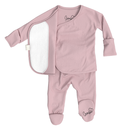 Baby Bundle Footie - Peony + Little Wishes
