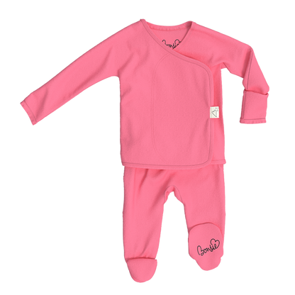 Baby Bundle Footie - Pinky Promise + Little Wishes