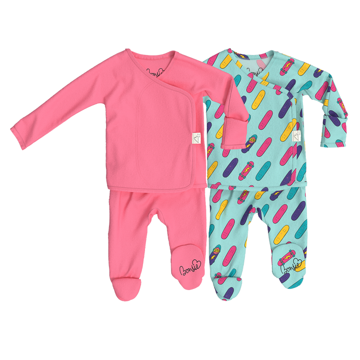 Baby Bundle Footie - Pinky Promise + Tiny Tricks