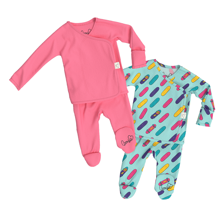 Baby Bundle Footie - Pinky Promise + Tiny Tricks