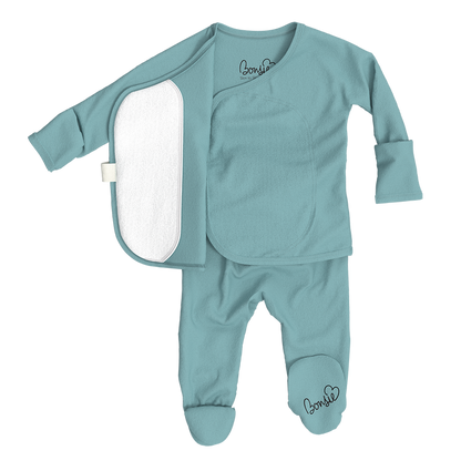 Baby Bundle Footie - Ripple, Tiny Tide + Midnight