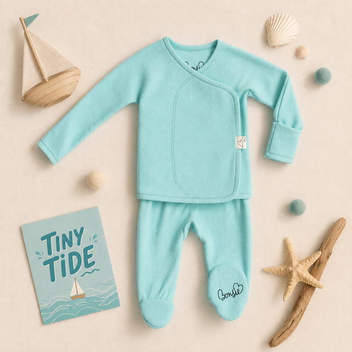 Baby Bundle Footie - Tiny Tide + Flight Crew