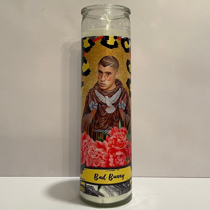 Bad Bunny Prayer Candle