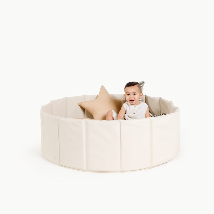 Ivory@Stylish indoor ball pit for babies, toddlers, and young kids