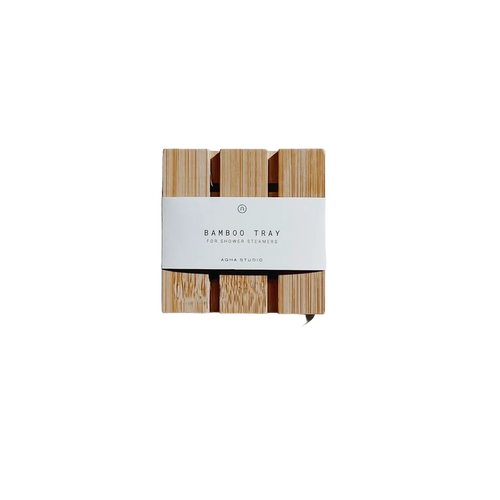 Bamboo Shower Steamer Tray