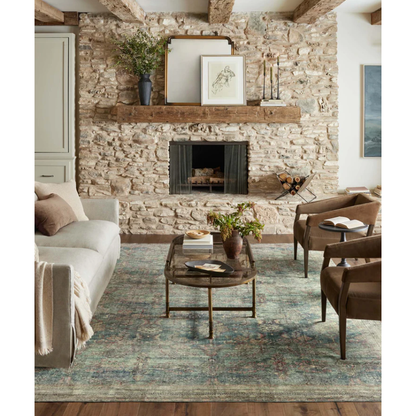 Banks Rug in Ocean / Spice