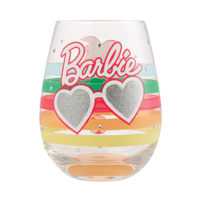 Barbie Vacay Vibes Stemless Glass | Designs by Lolita at Enesco Studios
