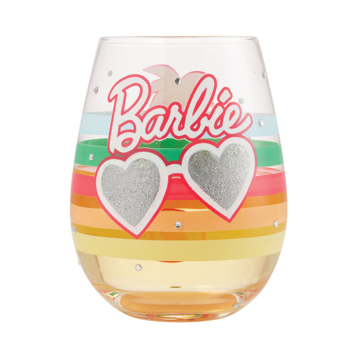 Barbie Vacay Vibes Stemless Glass | Designs by Lolita at Enesco Studios