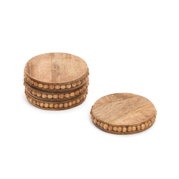 Beaded Coaster Set