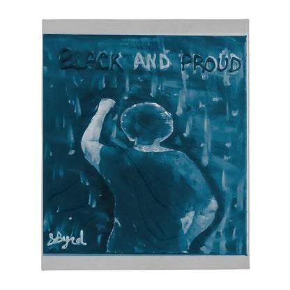 Black and Proud Throw Blanket - Shannon Alicia LLC