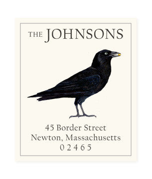 Black Crow - Return Address Labels