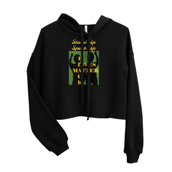 Black Lives Matter Crop Hoodie - Shannon Alicia LLC