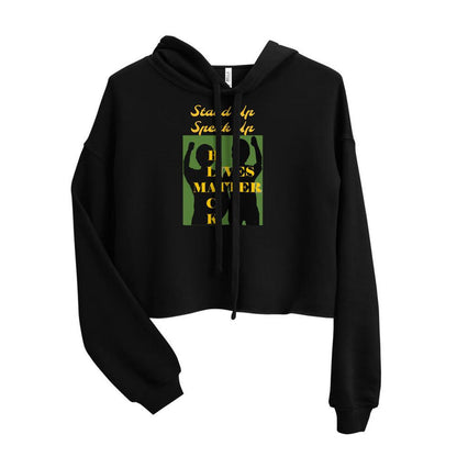 Black Lives Matter Crop Hoodie - Shannon Alicia LLC