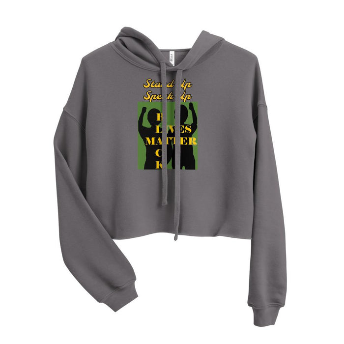 Black Lives Matter Crop Hoodie - Shannon Alicia LLC