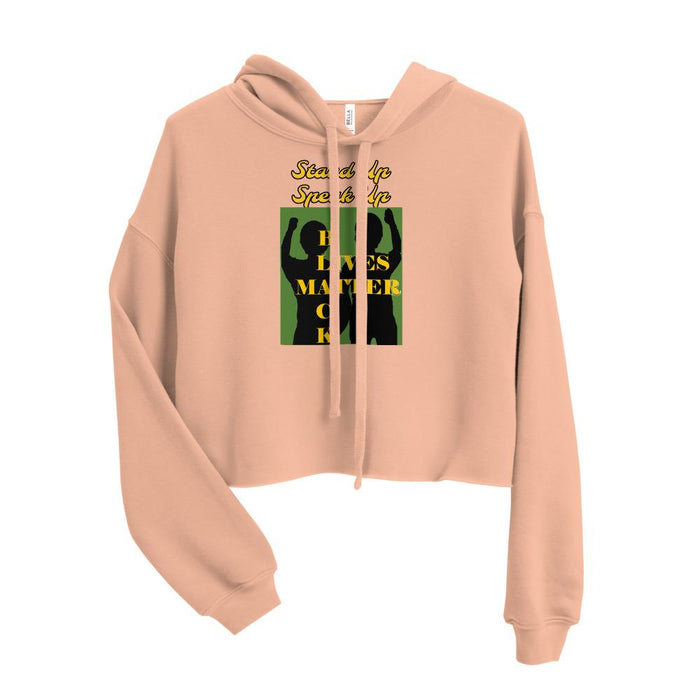 Black Lives Matter Crop Hoodie - Shannon Alicia LLC
