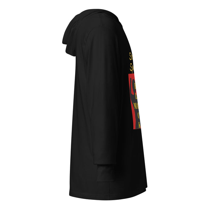 Black Lives Matter Hooded long-sleeve tee