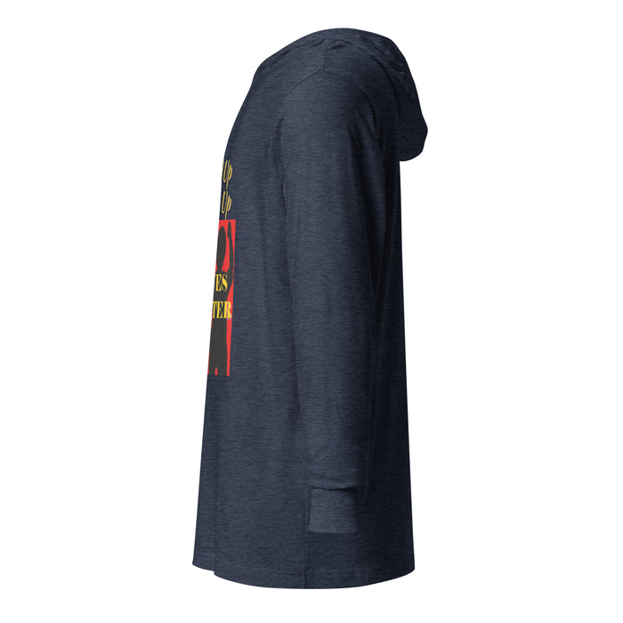 Black Lives Matter Hooded long-sleeve tee