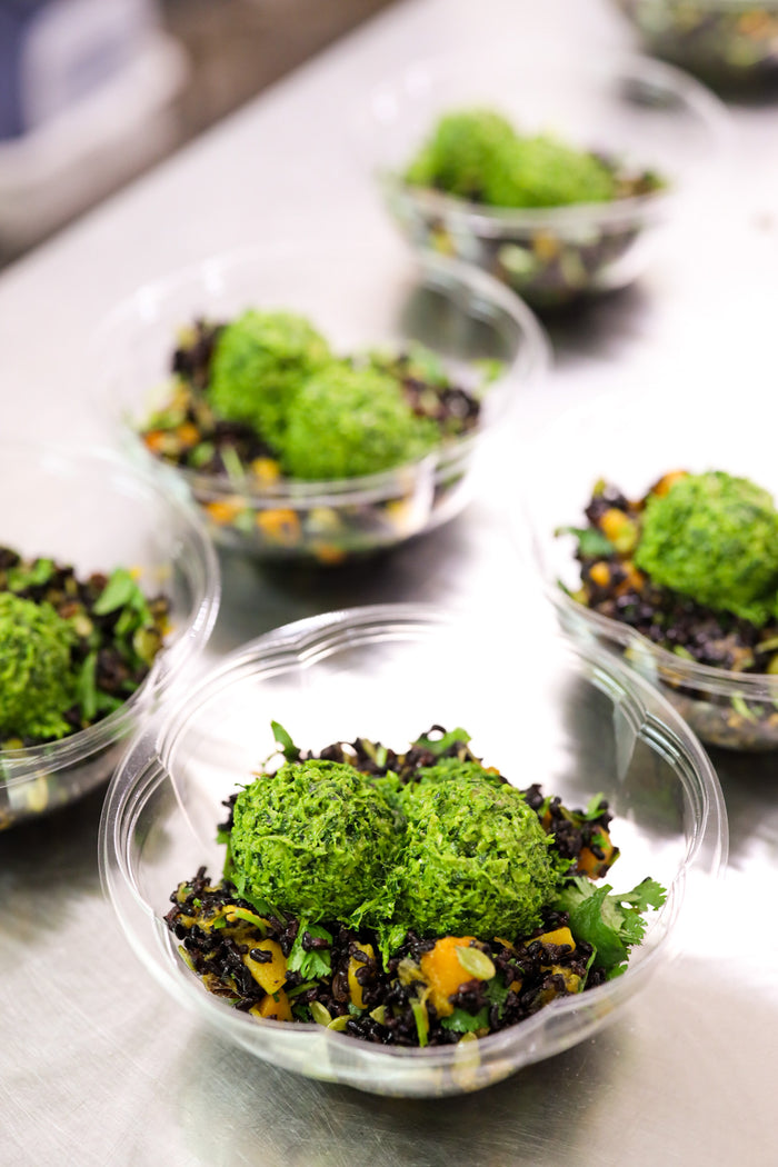 Black Rice and Butternut Squash Salad