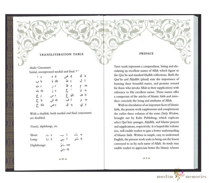 Blessed Names And Attributes Of Allah By Abdur Raheem Kidwai Muslim Memories