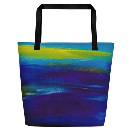 Blue Wave Beach Bag