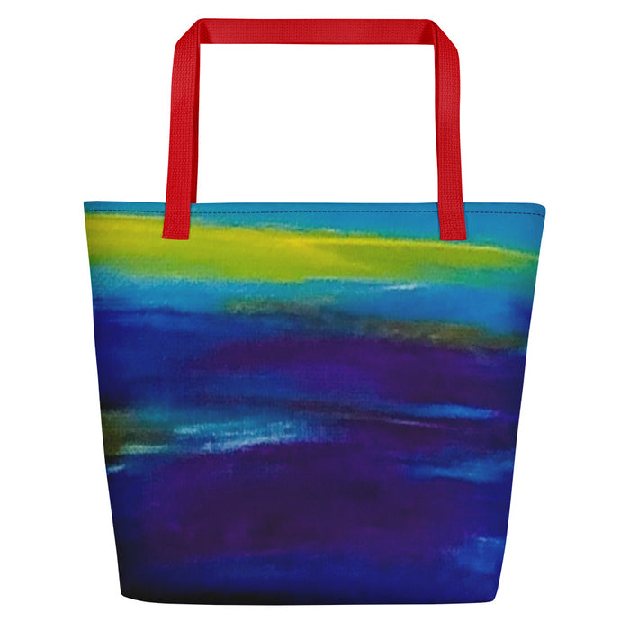 Blue Wave Beach Bag