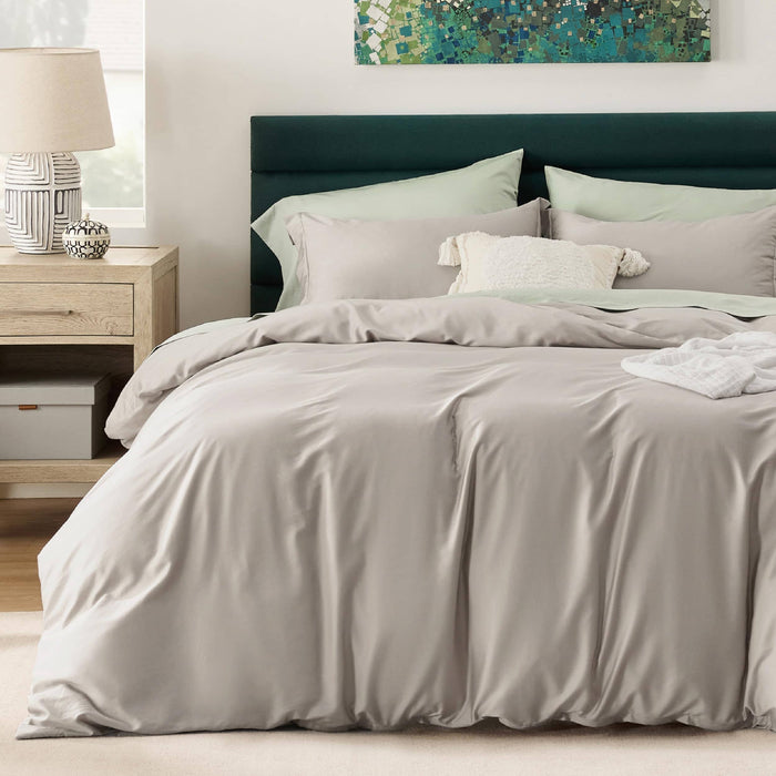 Breathable Lyocell Cotton Duvet Cover Set