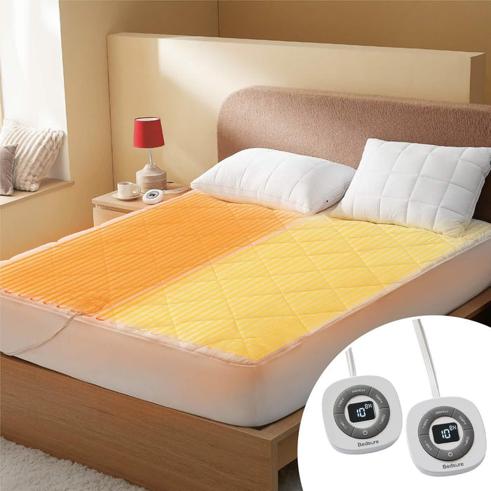 GentleSoft™ Brushed Polyester Microfiber Heated Mattress Pad
