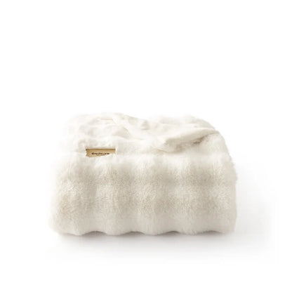 Bubble Faux Fur Blanket