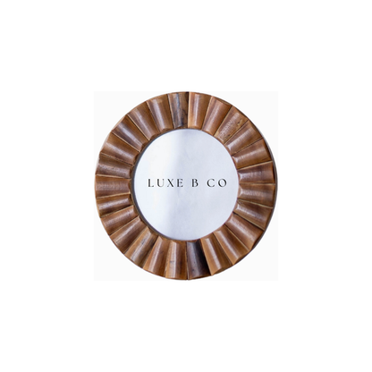 Cane Disc Photo Frame