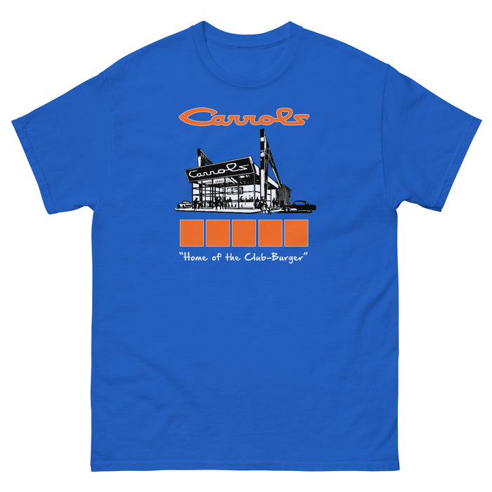 Carrol's Hamburgers Men's Classic Tee