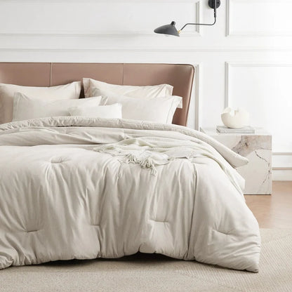 Cationic Dye Comforter Set 100gsm