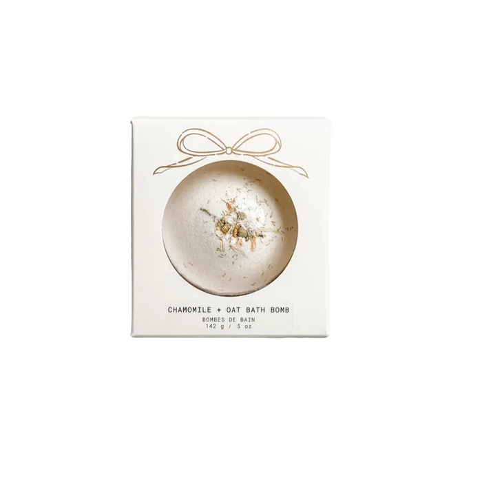 Chamomile + Oat Bath Bomb