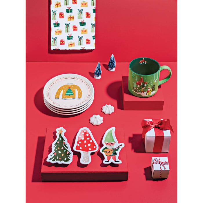 Christmas Sweater Plate
