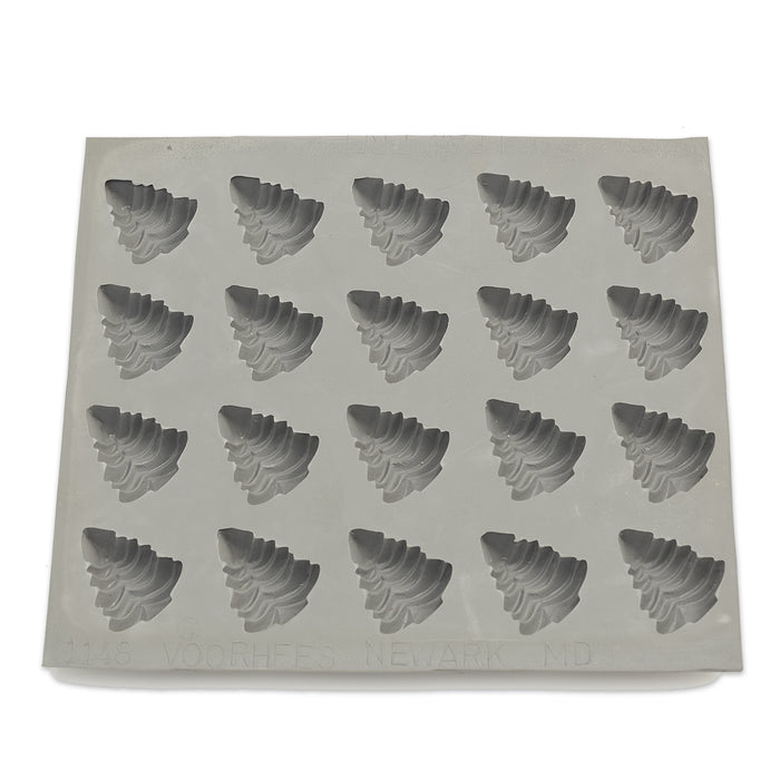 Christmas Tree Rubber Candy Mold (20 Cavity)