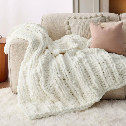 GentleSoft™ Chunky Knit Chenille Blanket