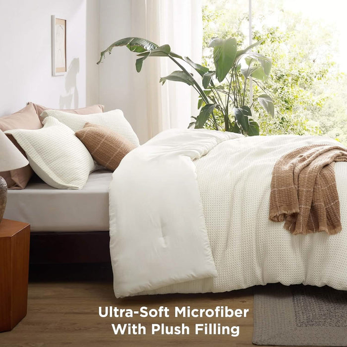 GentleSoft™ Classic Waffle Weave Comforter Set
