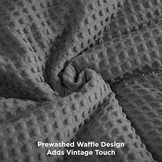 GentleSoft™ Classic Waffle Weave Comforter Set