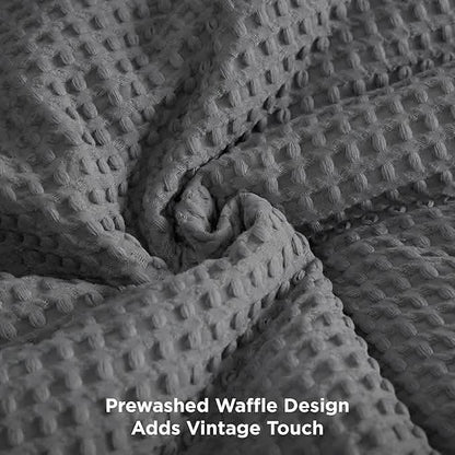 GentleSoft™ Classic Waffle Weave Comforter Set