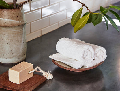 Cloud Loom™ Organic Towels - Coyuchi | Alpine White