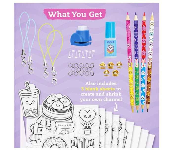 Color & Shrink Charms: Kawaii Style SCHOLASTIC
