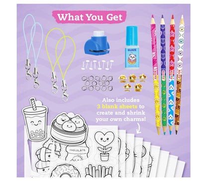 Color & Shrink Charms: Kawaii Style SCHOLASTIC