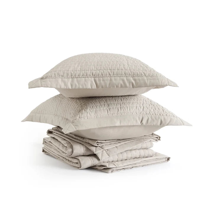 Light Beige (Solid Border) / Twin