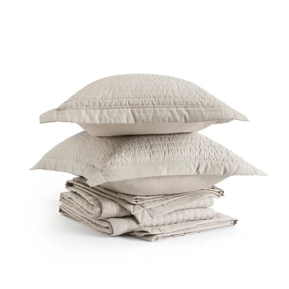 Light Beige (Solid Border) / Twin