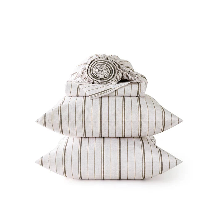 Striped Beige / Queen